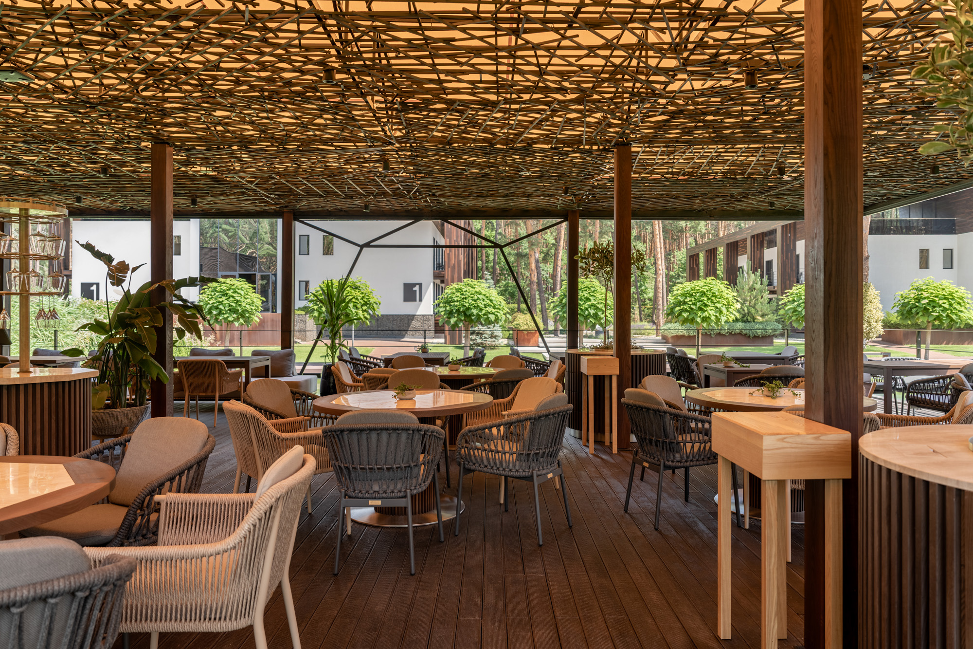 露台与泳池，维霍利休闲公园丨乌克兰丨YOD Group-15