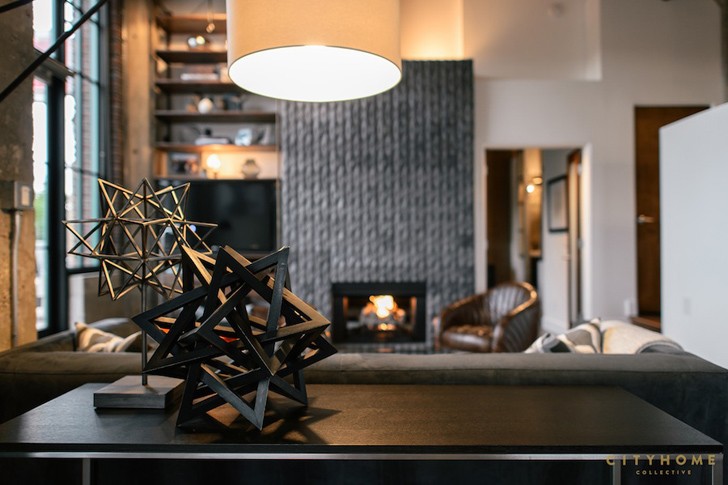 盐湖城工业风格豪华阁楼 | 重现昔日工业魅力-4