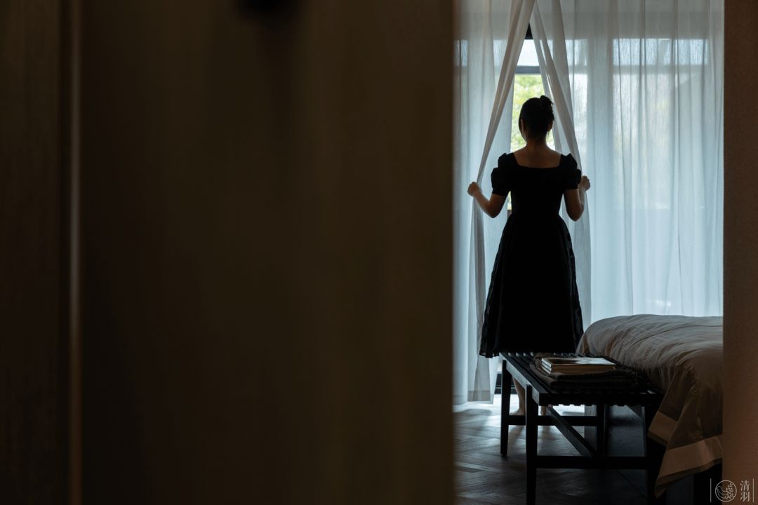 成都市复式公寓的现代简奢花园生活-118