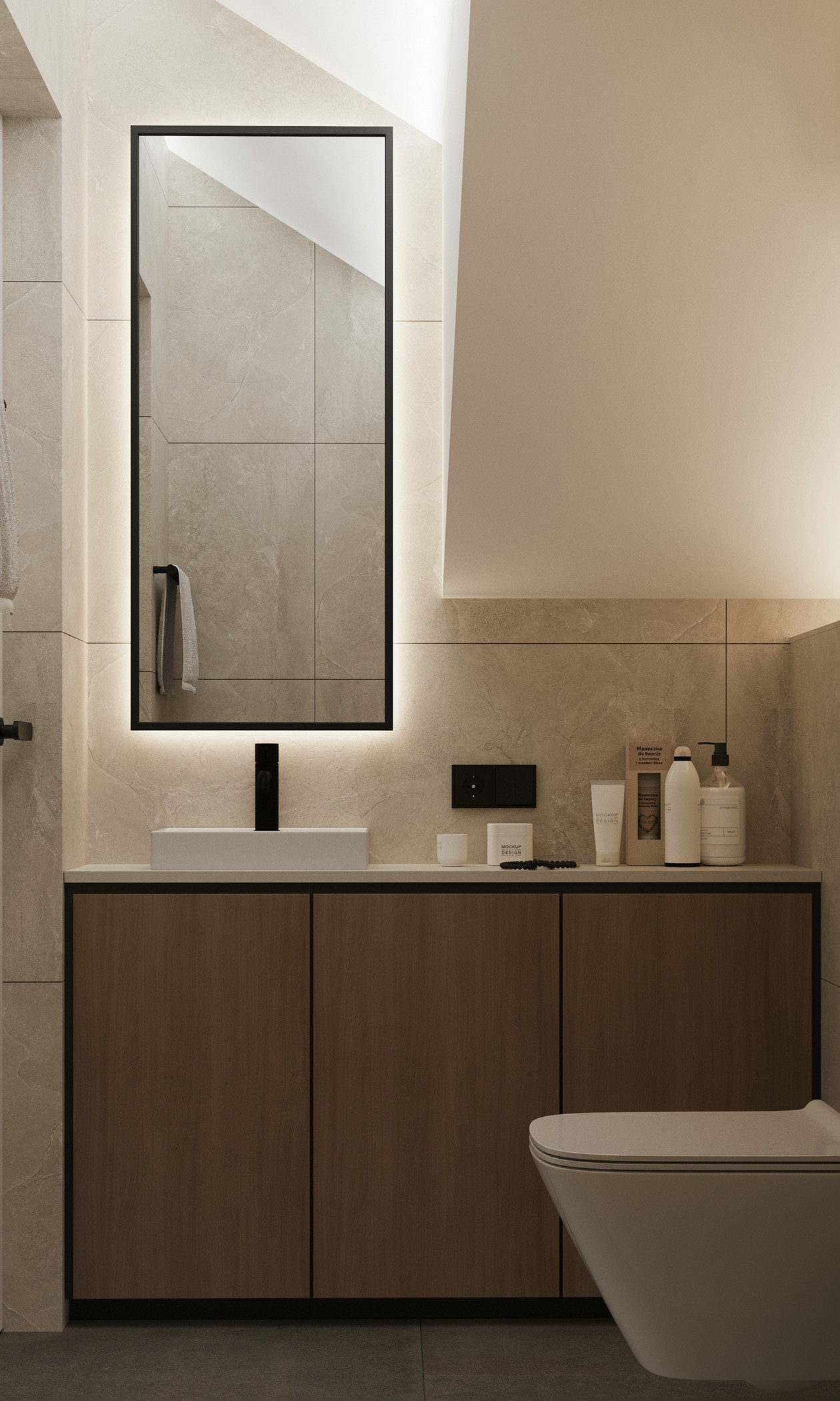 原木+高级灰 打造出精致优雅的居住空间-28