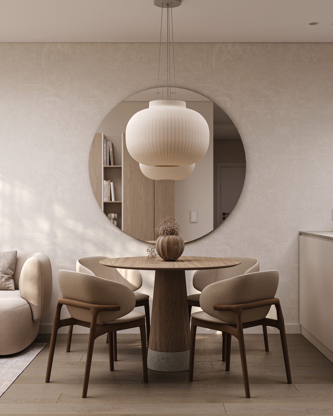 60㎡中性色系住宅设计 优雅魅力不可阻挡-5