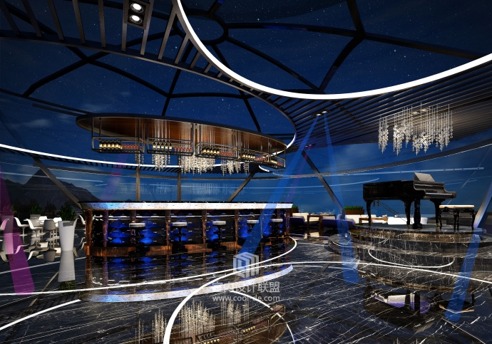 大悦城花园酒吧——绵阳酒吧装修设计公司-0