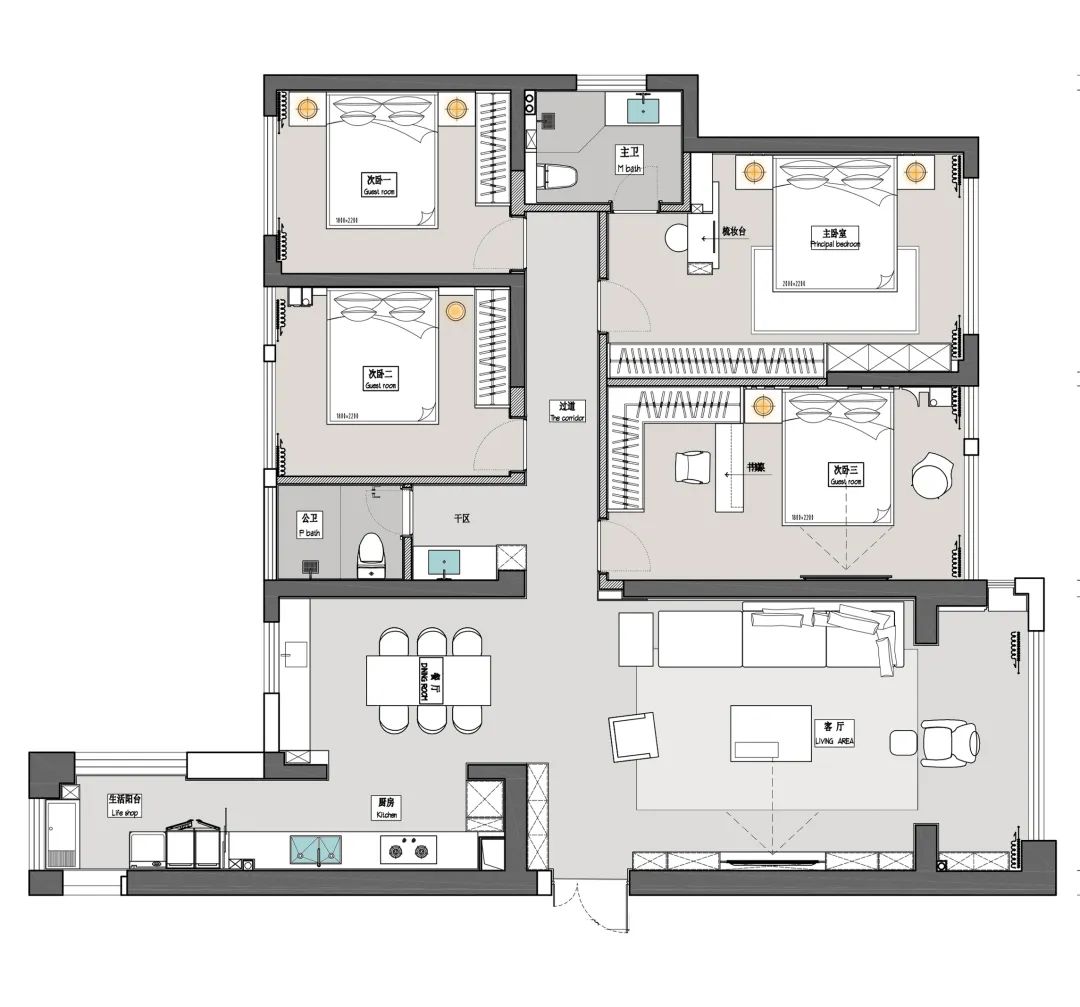 福州樾幾川行 · 简约风格精致生活空间丨中国福州-67