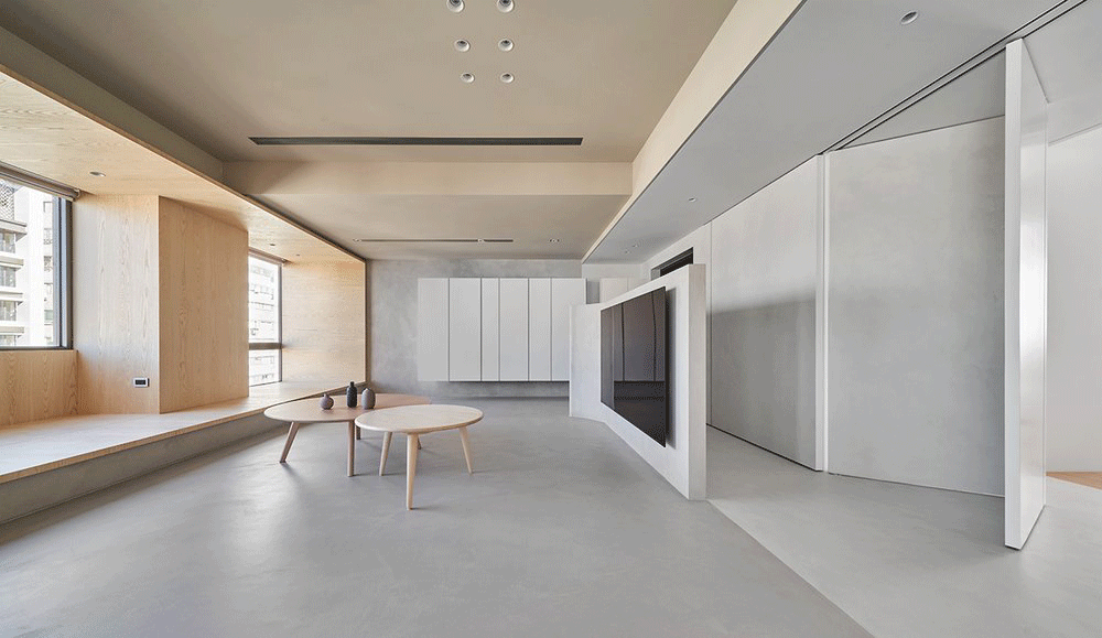 客厅变成大“广场”，139㎡可开可关的超大空间 | 虫点子新作-32