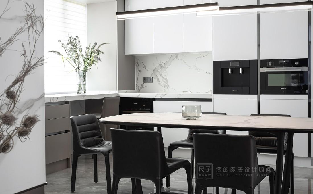 深圳掬月半山简约风格室内设计-17