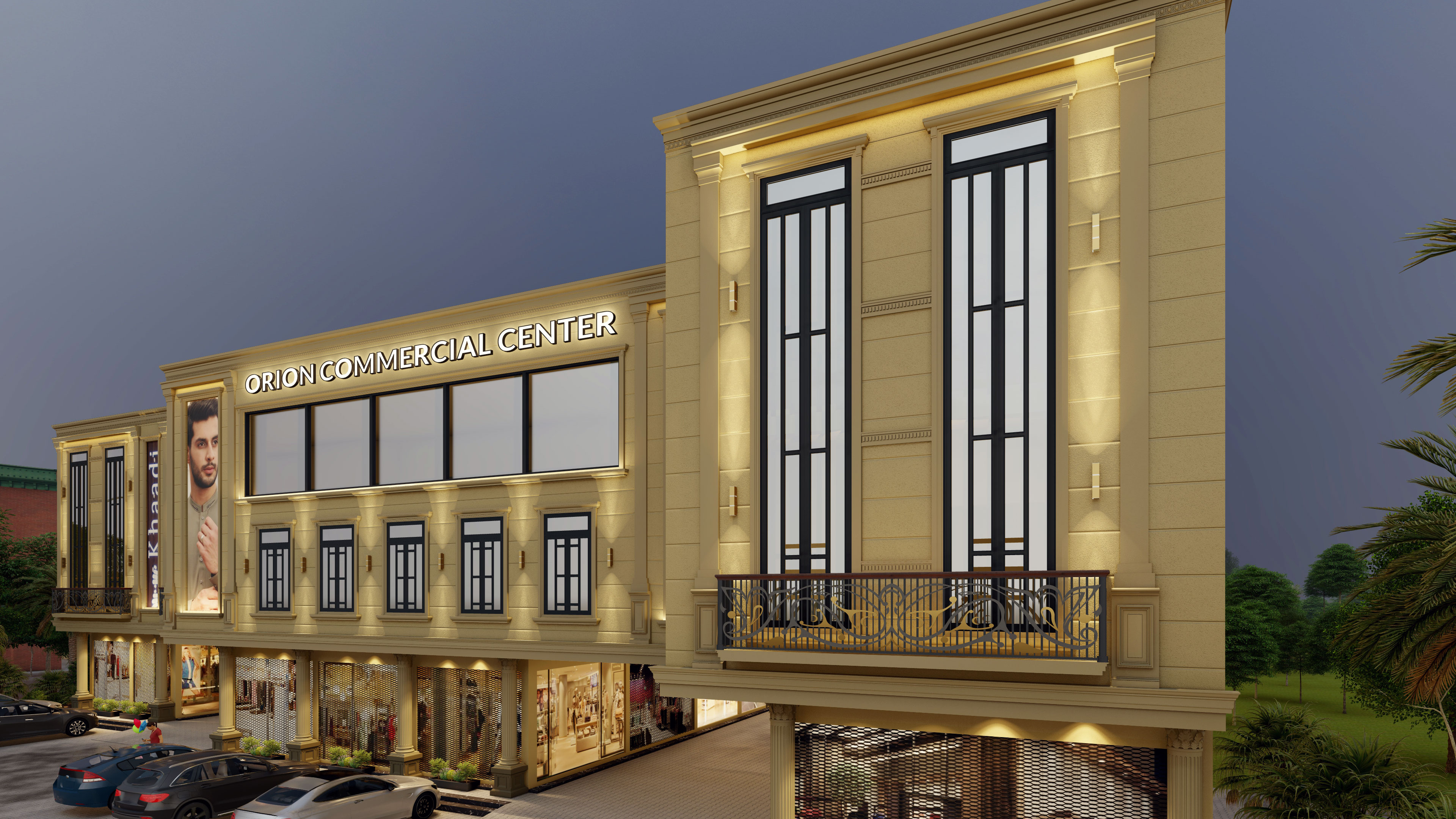 Orion 商业中心外观设计-23