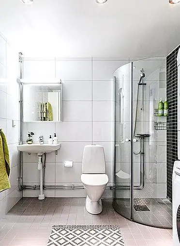 开放式蓝调 loft，现代时尚玻璃阁楼设计-17