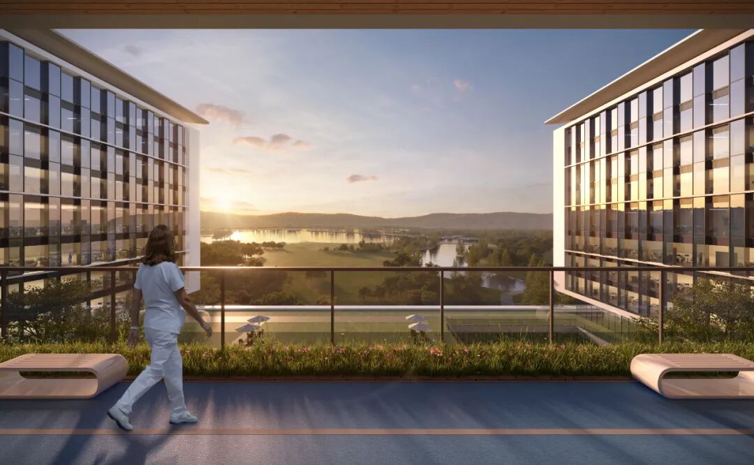 ZMA動|我司设计的临海市中医院迁建工程迎来新进展，未来看病如逛文化长廊-25