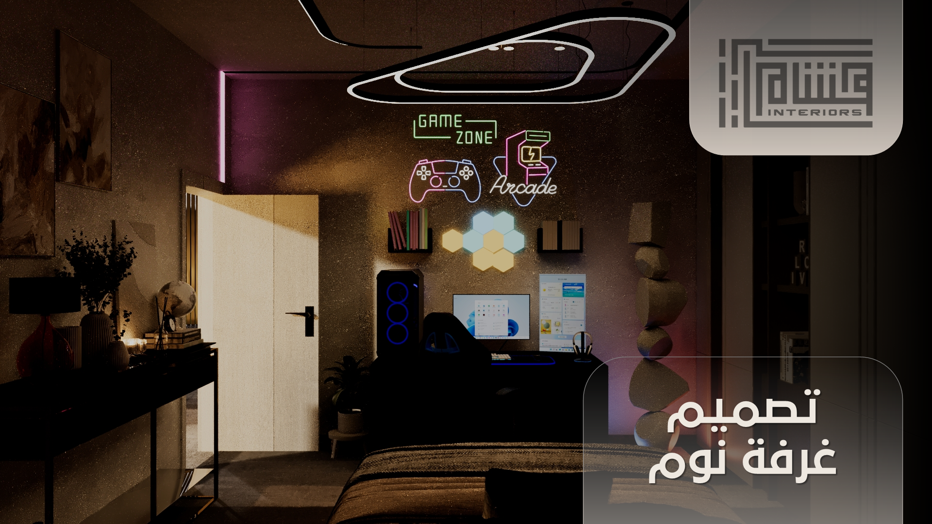 Gaming Boy Bedroom INTERIOR DESIGN-0