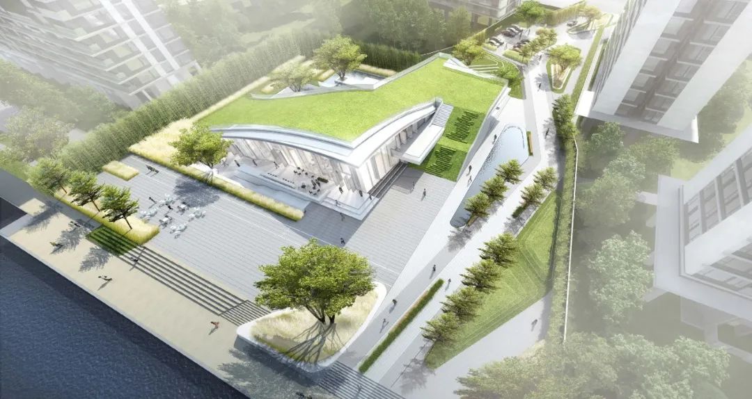 会展湾水岸·水云间艺术中心 | 流动空间的诗意栖居-13