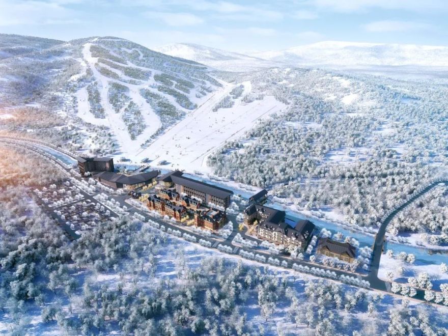 万峰通化滑雪度假区小镇中心丨中国吉林丨原构国际设计顾问,尚鼎空间-14