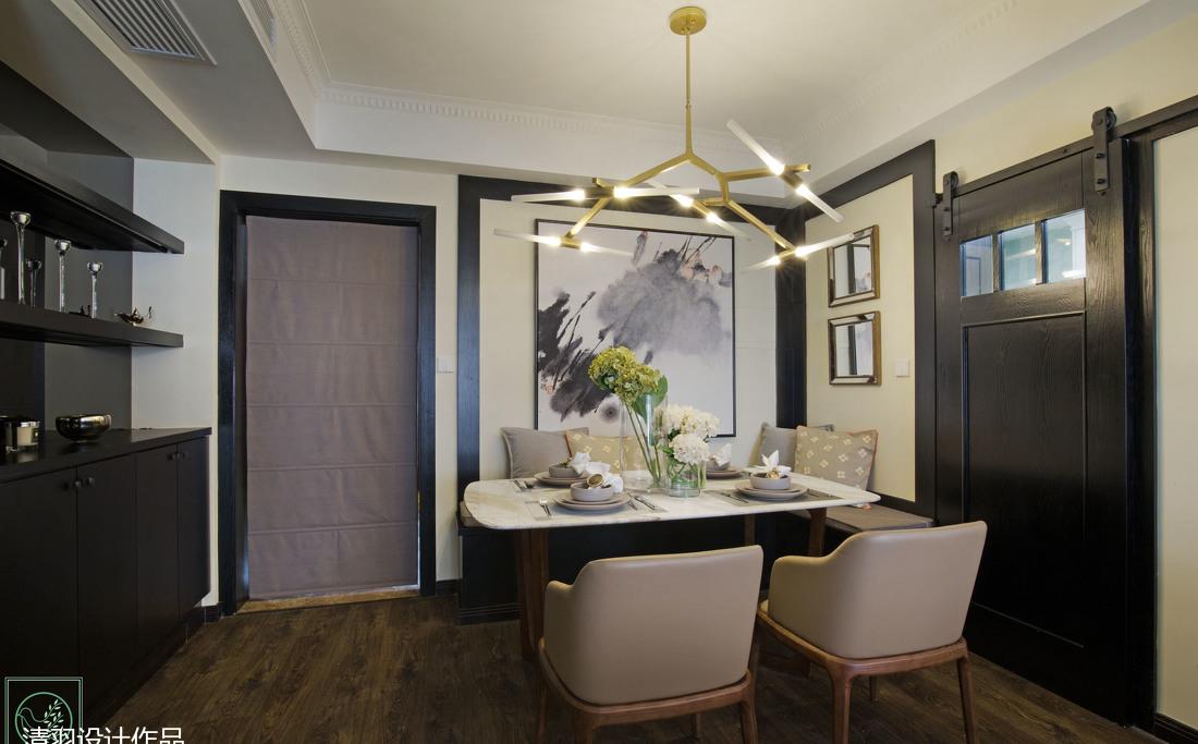 平层丨【清羽设计】MoonHouse-9