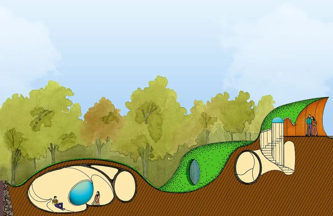 自然之居,童话之美——有机建筑的人与自然和谐共处-104