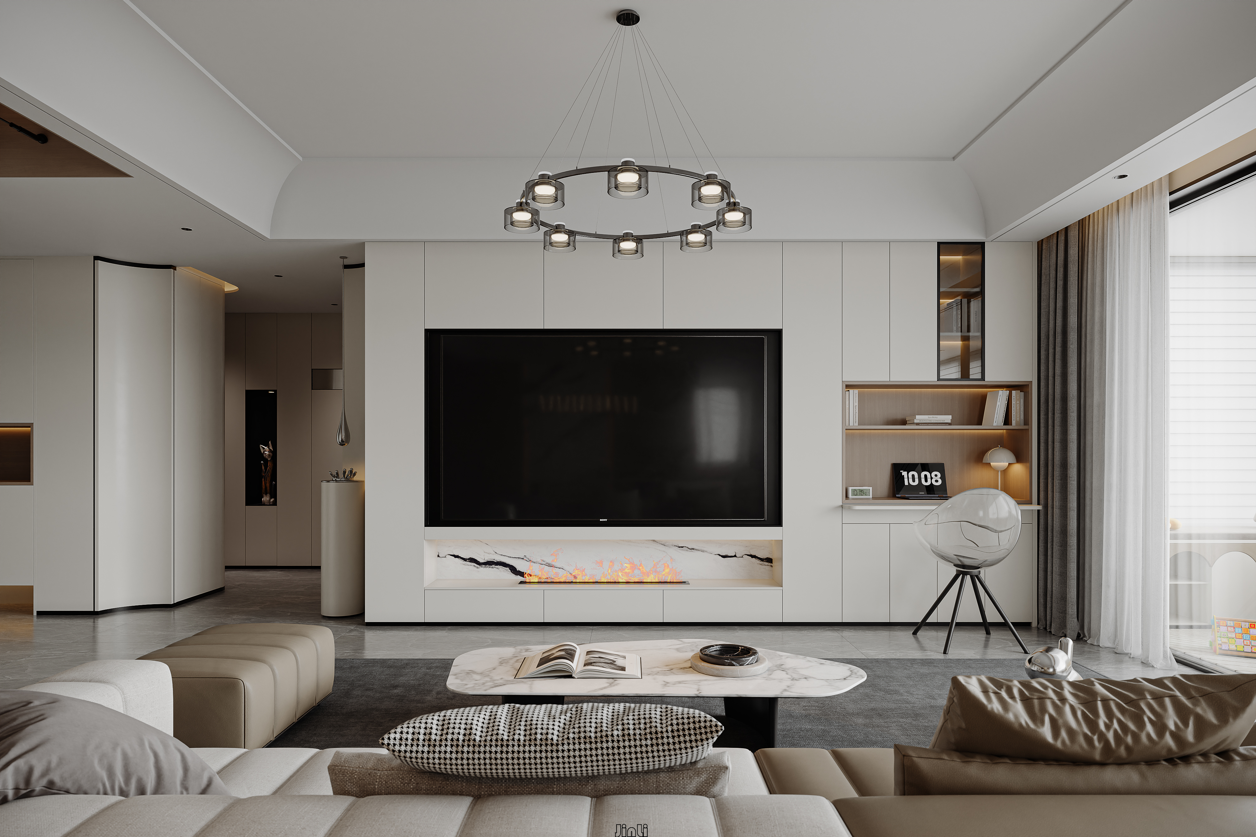 现代风格效果~点点赞吧-3