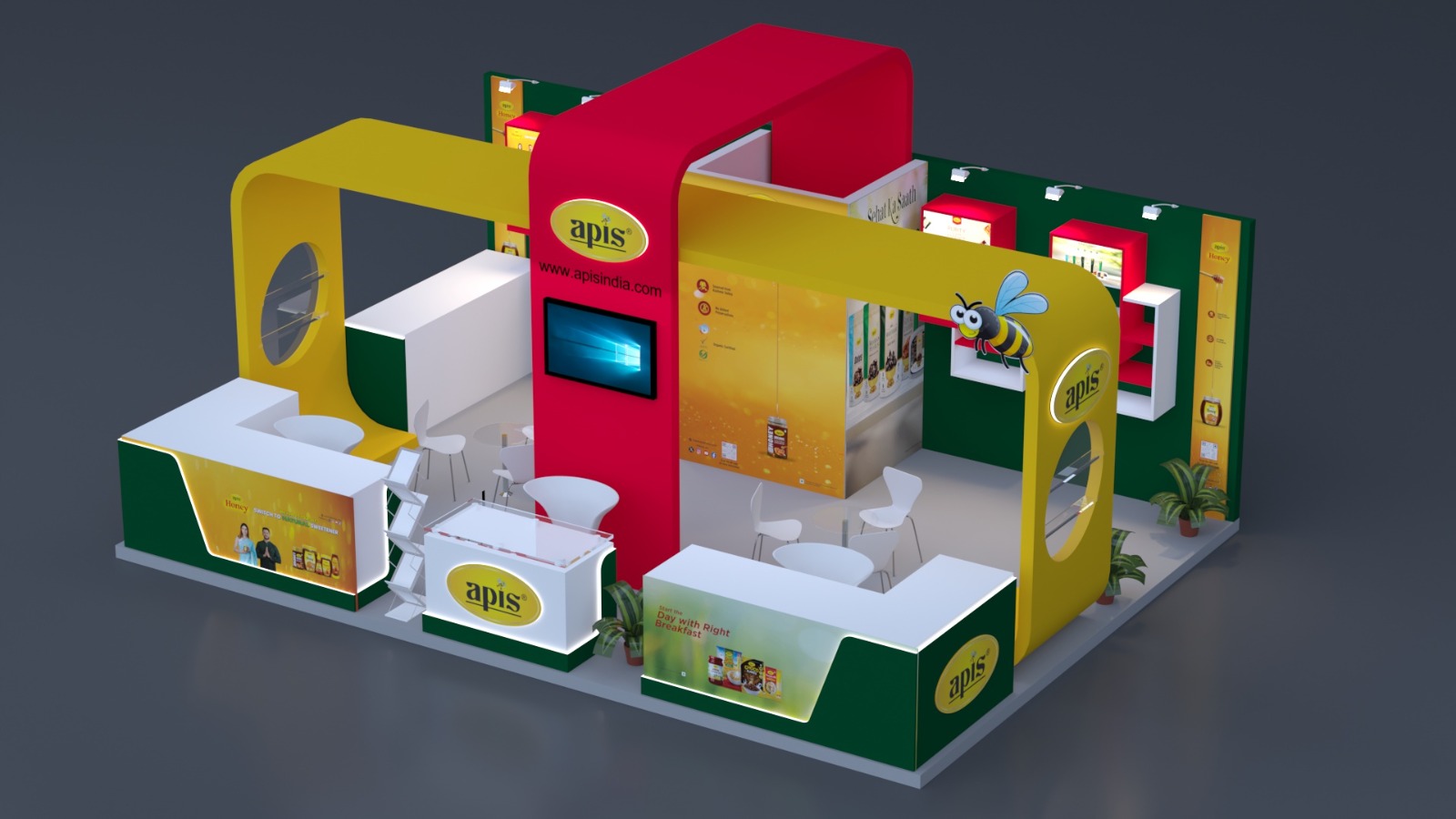 3D Exhibitiob Stall-3