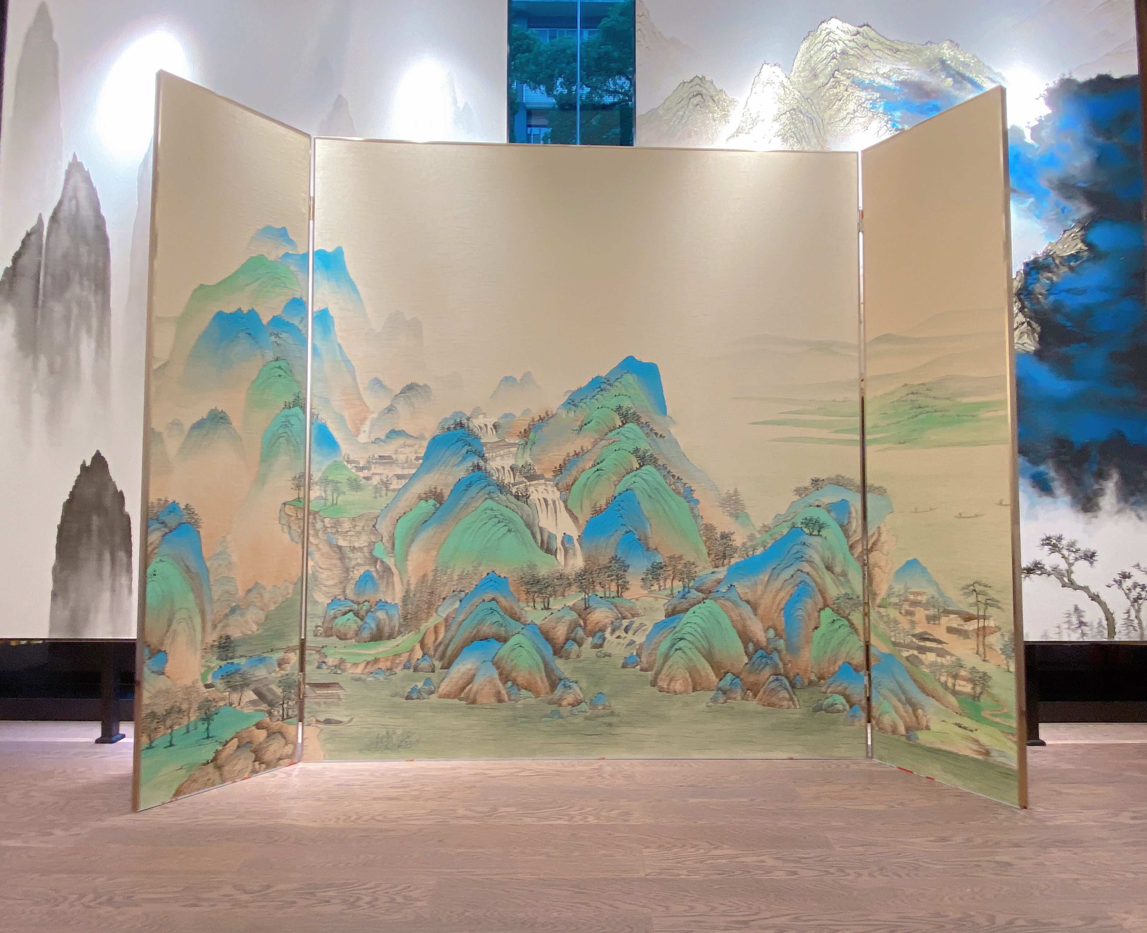 星绘画业-艺术屏风-2