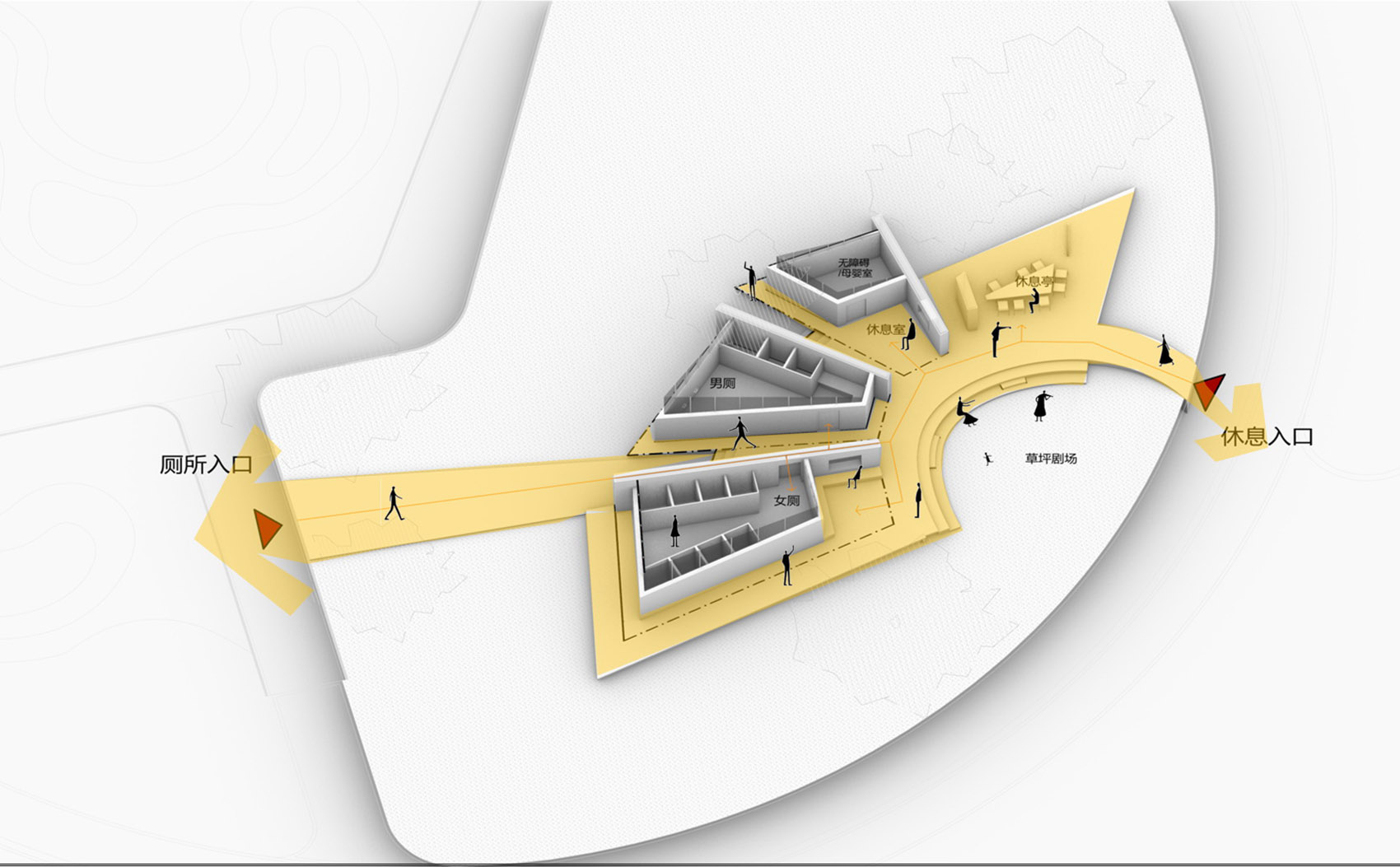 烟台天地广场公园驿站丨中国烟台丨上海大椽建筑设计事务所-103