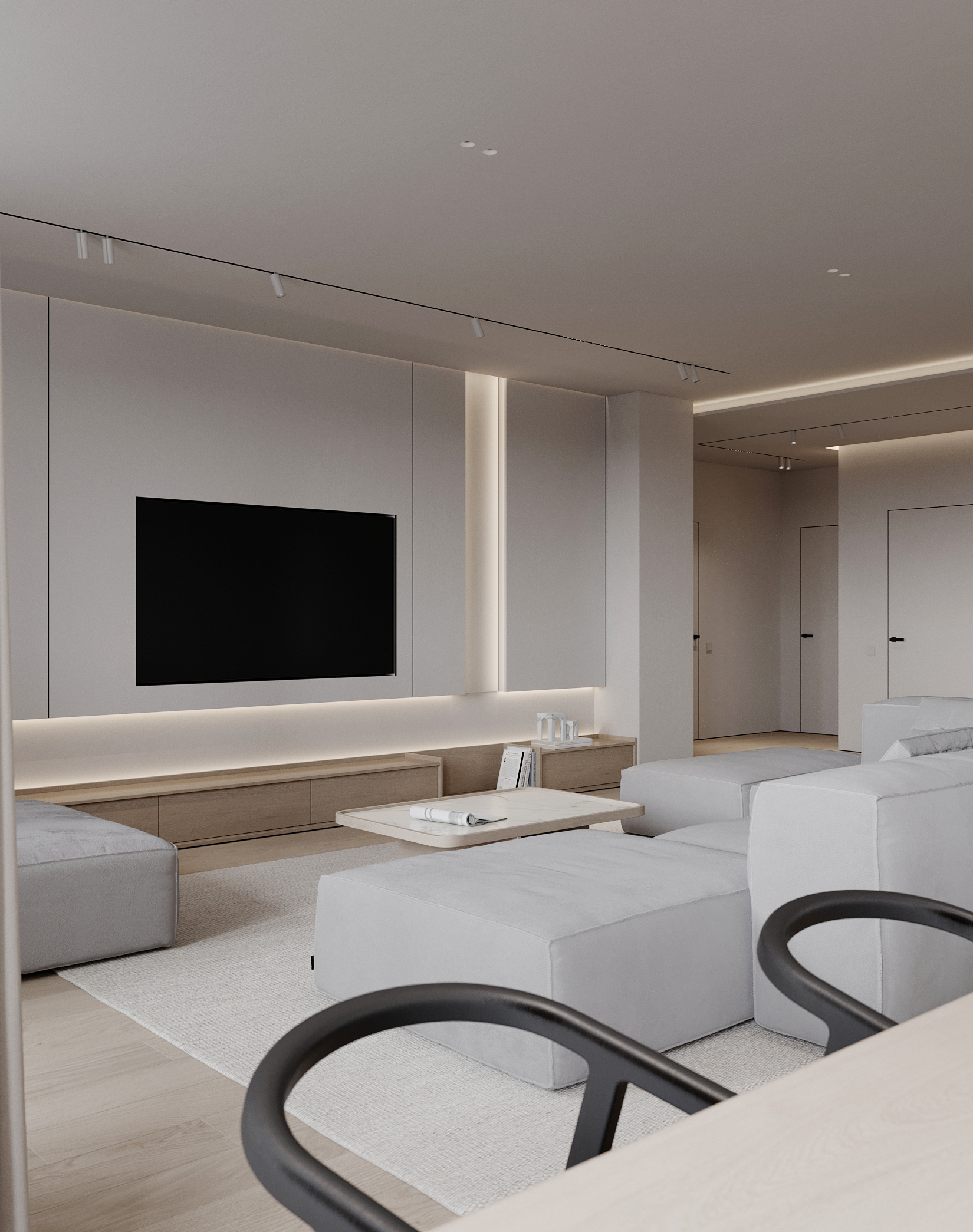 ЖК:Александровский 公寓室内设计项目丨俄罗斯车里雅宾斯克丨Ananev Architects-31