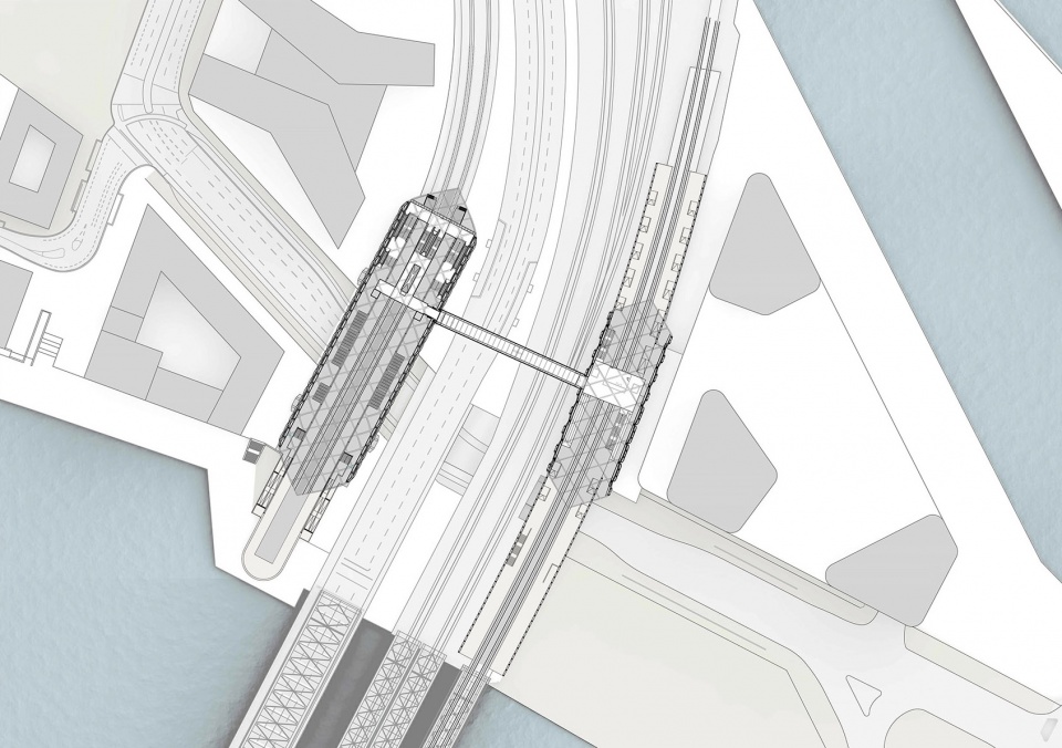 汉堡易北河桥地铁与城铁站-27