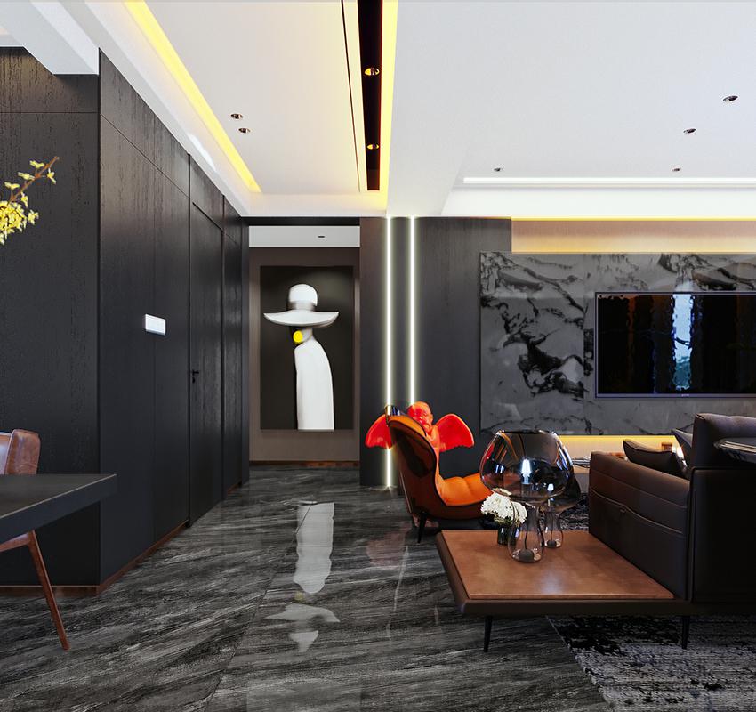 
BJSK设计 | 纯黑极简 -1