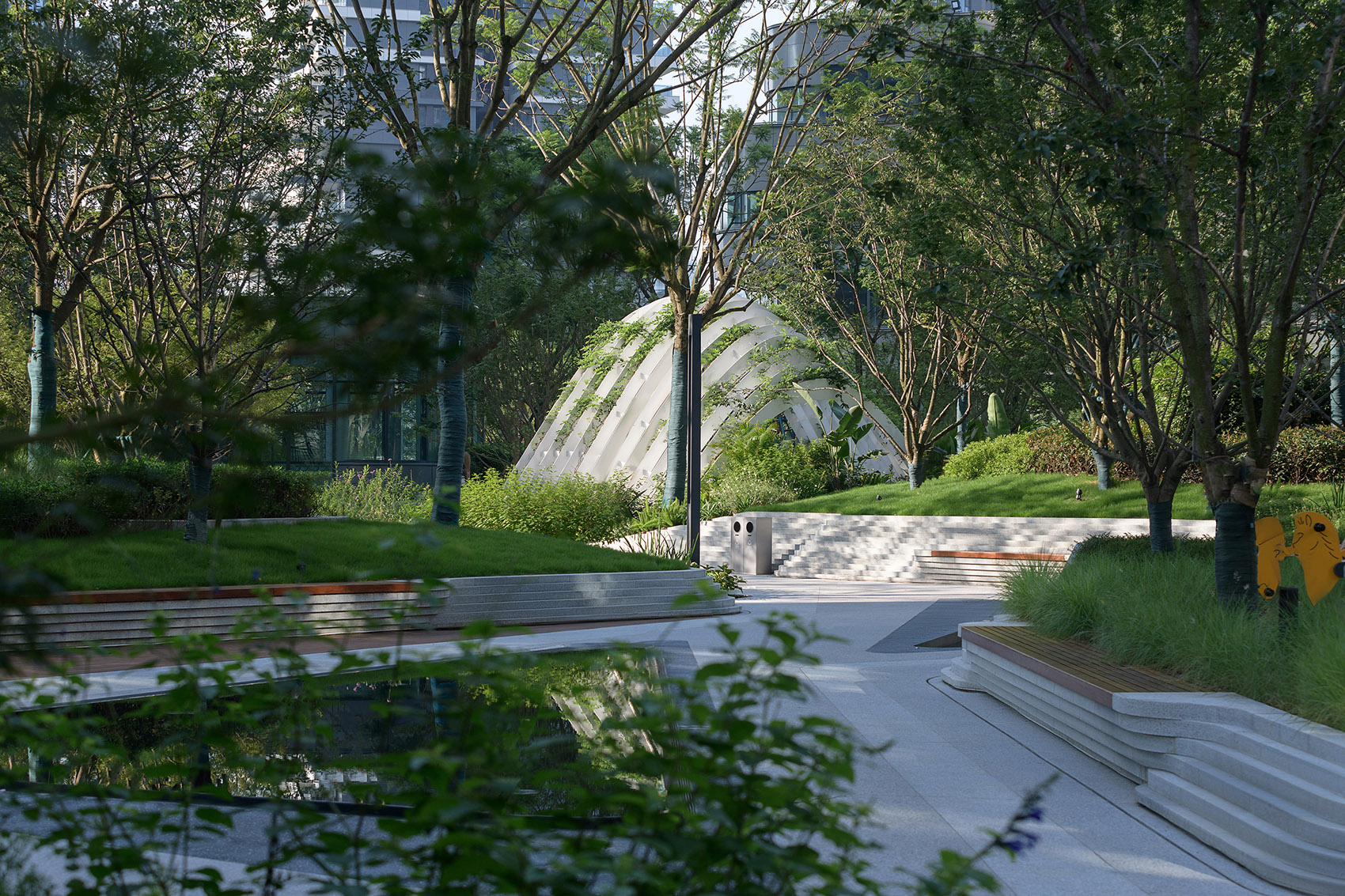 成都邻里峡谷景观丨中国成都丨大小景观-26