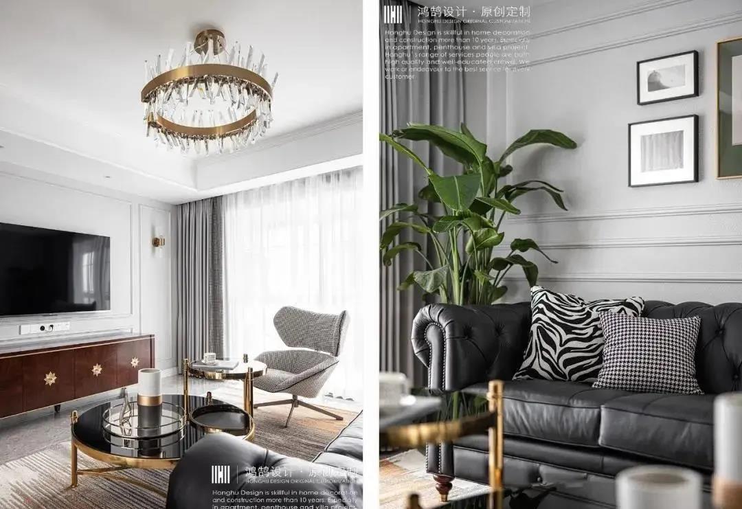 140㎡美式公寓设计丨中国芜湖丨芜湖鸿鹄设计-4