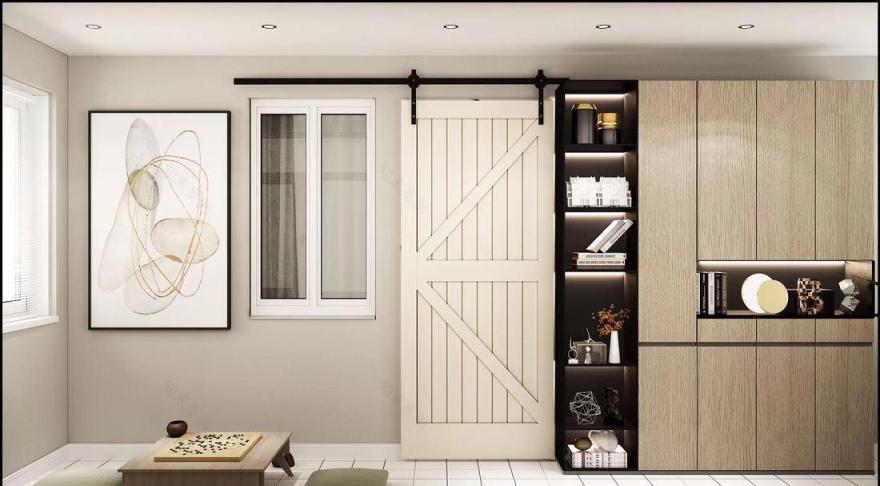 法式小精致家居设计,浪漫色彩与巧妙布局的完美融合-13