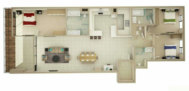 11个带阁楼主卧的小房子设计案例丨Lians Design-38