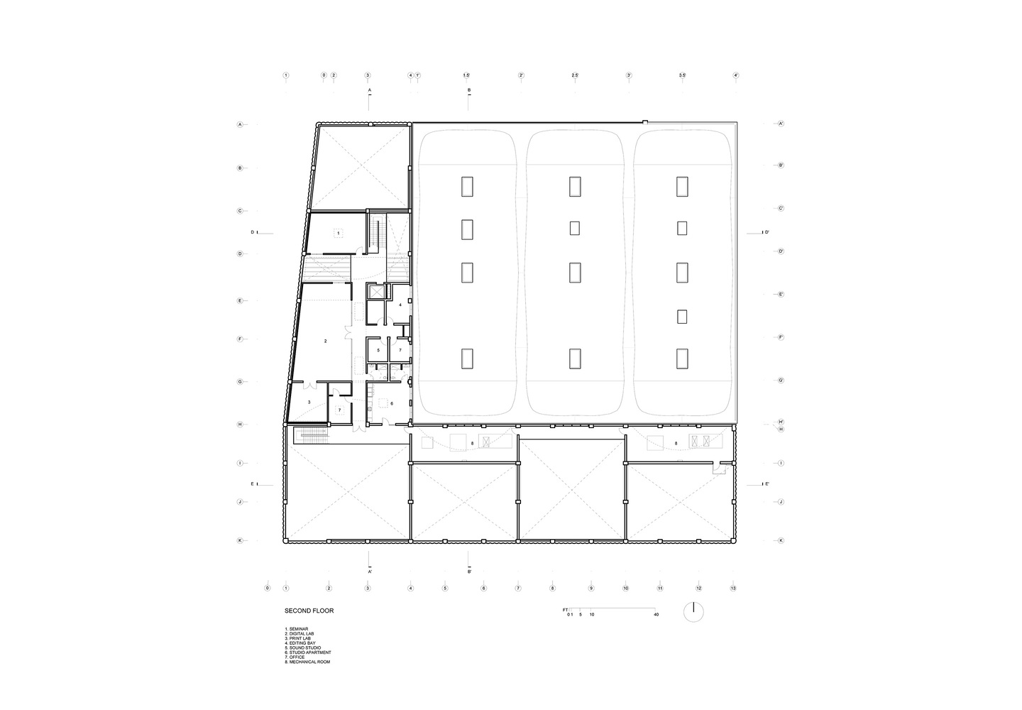 UCLA Margo Leavin 艺术学院研究生工作室丨美国加利福尼亚丨Johnston Marklee-48