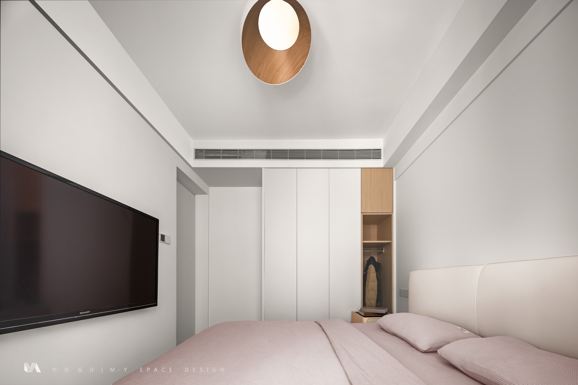 175㎡大平层原木风设计丨中国武汉丨武汉木羽设计-18