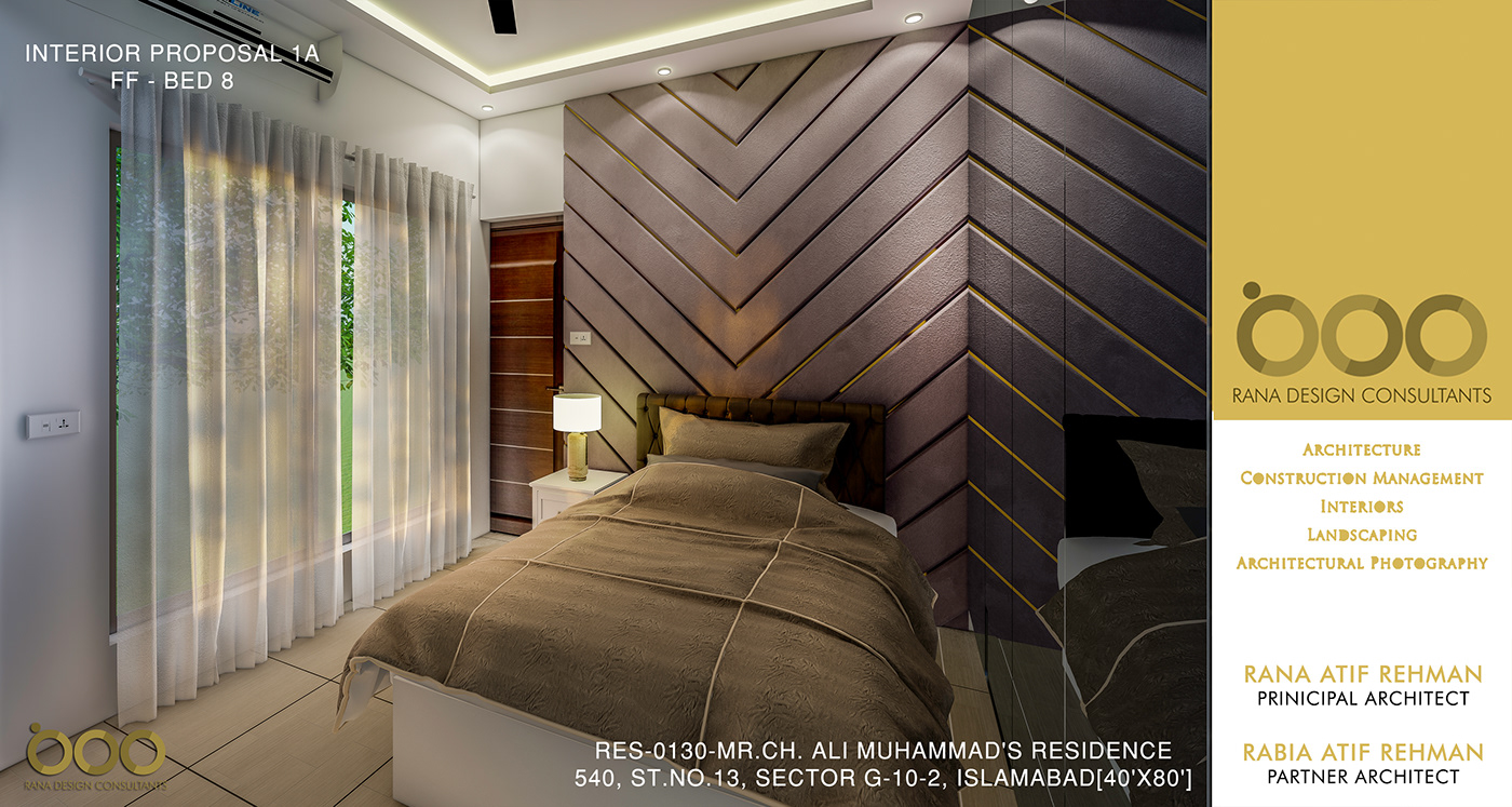 伊斯兰堡私人住宅丨巴基斯坦伊斯兰堡丨Rana Design Consultants-0