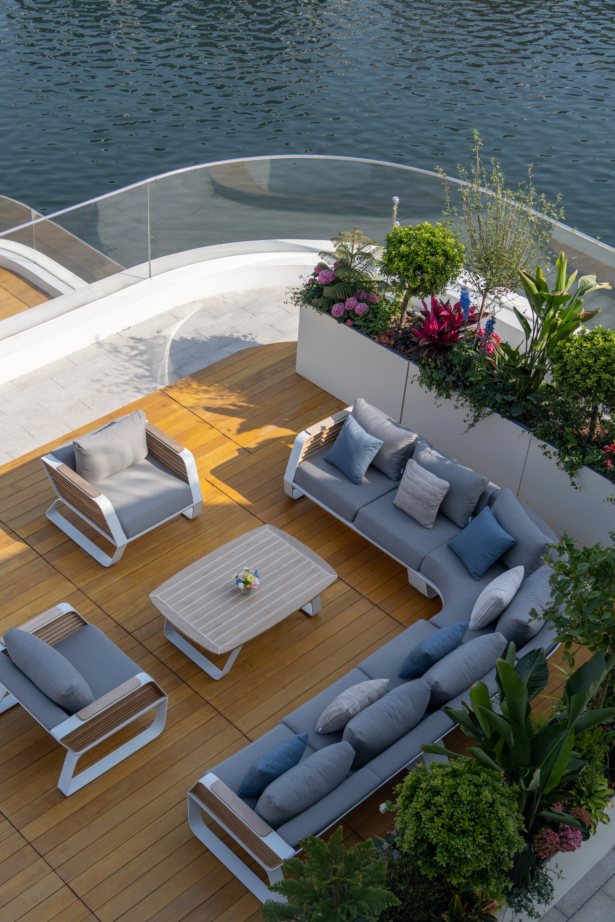 上海青浦西岑水上餐厅花园景观设计丨中国上海丨上海魏玛设计公司,华阳上海建筑公司-1