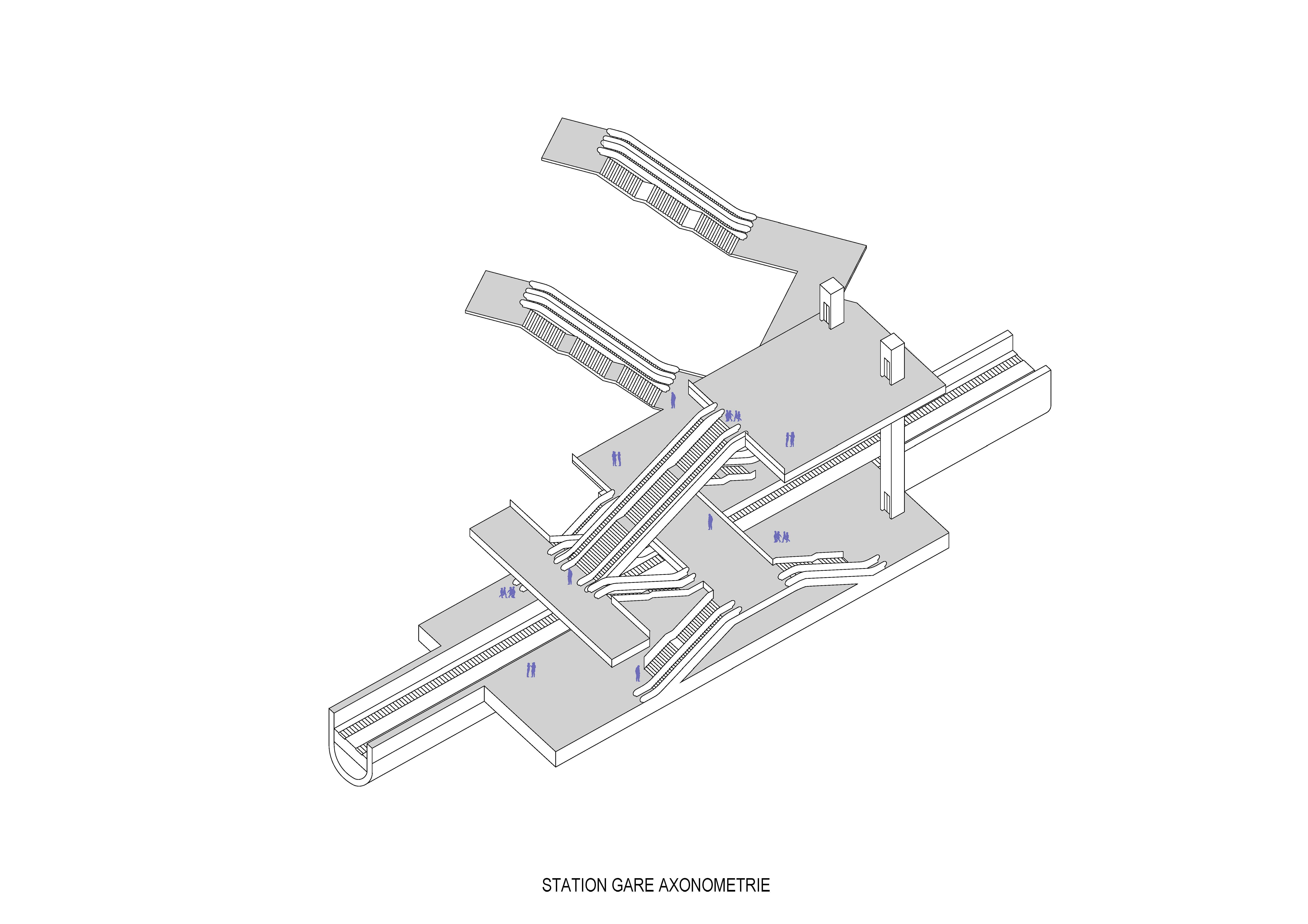 雷恩B线4个地铁站丨法国雷恩-45