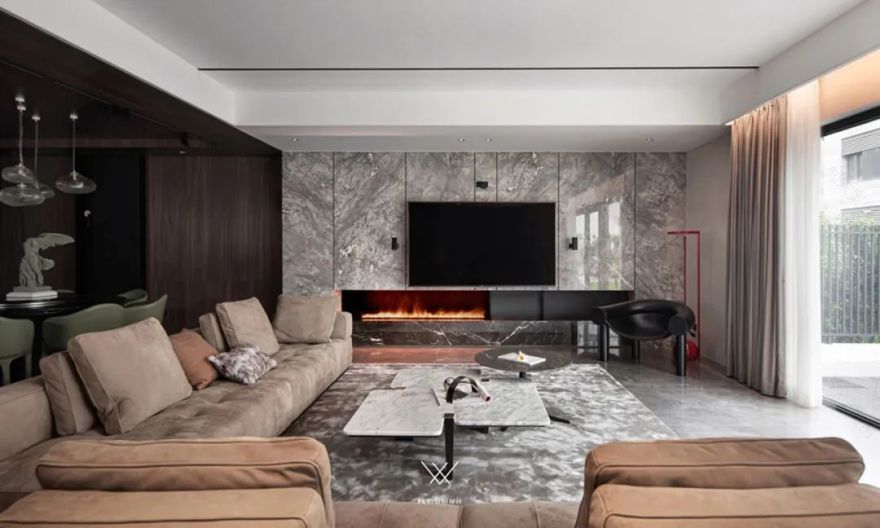 台州耀达天玺 800㎡别墅 | 深邃空间与生活美学的完美融合-26