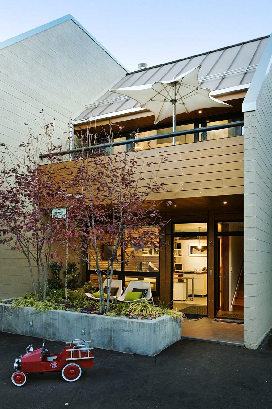 美国阿斯彭现代生活工作住宅重建-1