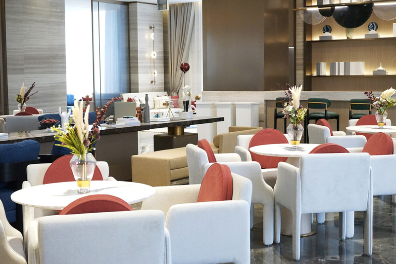 康桥香蔓庭销售中心 | 古韵新潮的室内设计盛宴-21