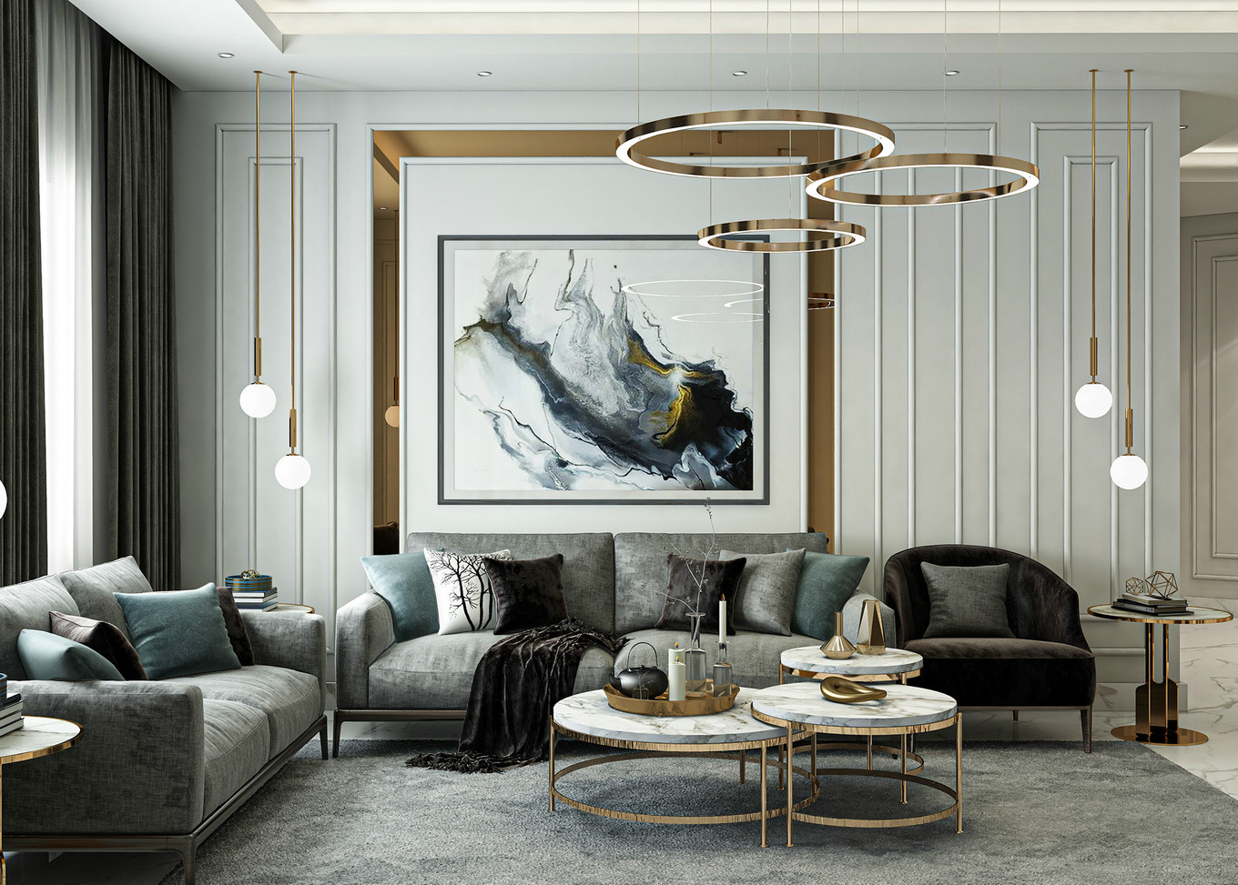 轻奢风盛行，时尚家居设计解析-1