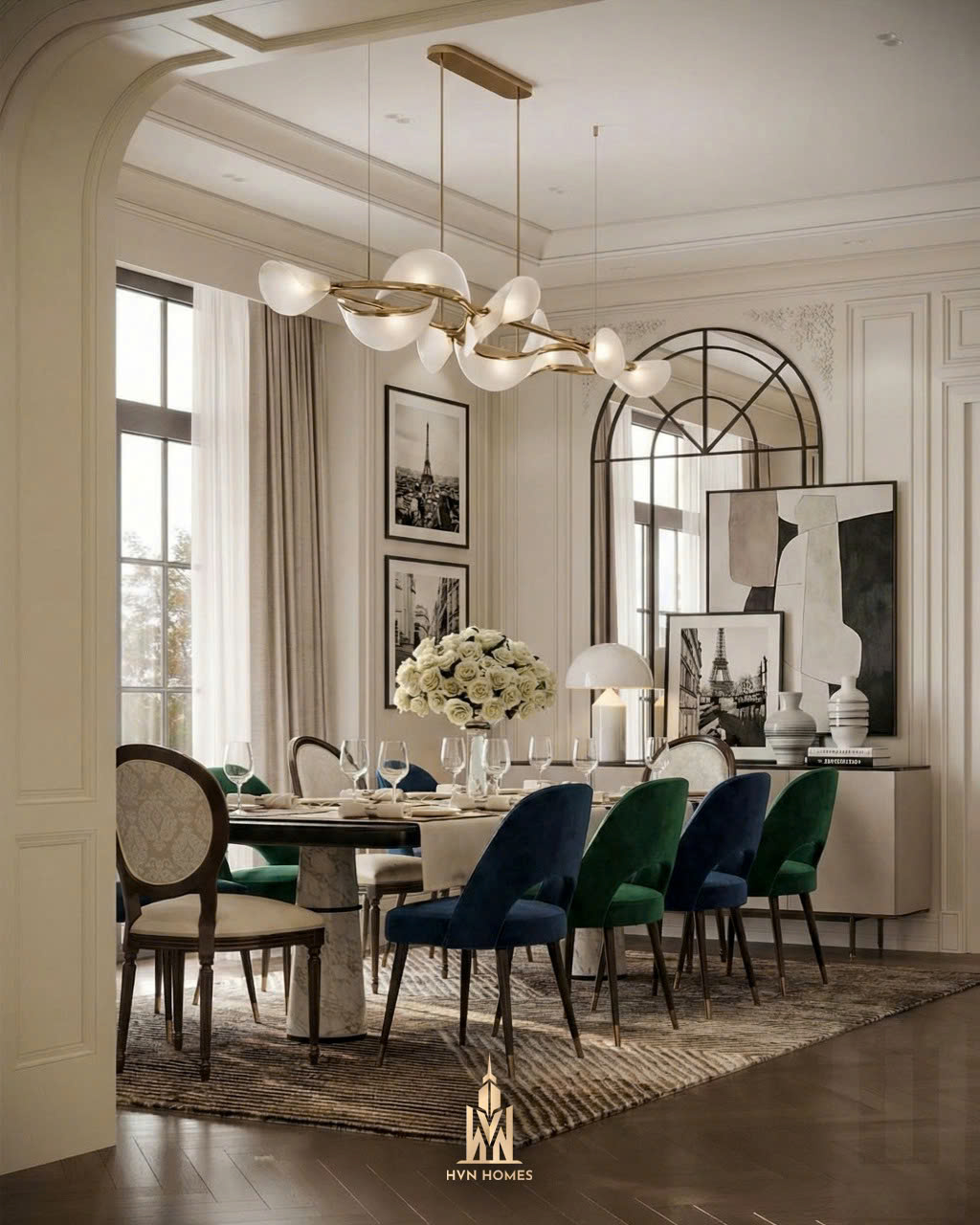 European classical Villa-3