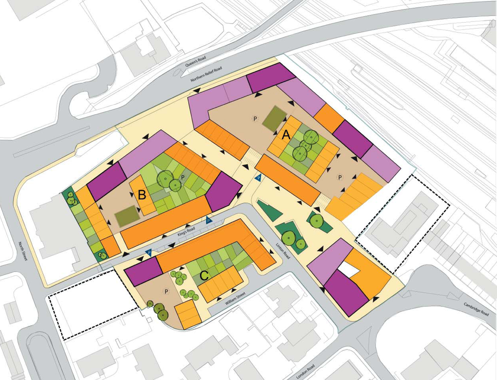 Masterplan William Street Quarter Barking | Urhahn-1