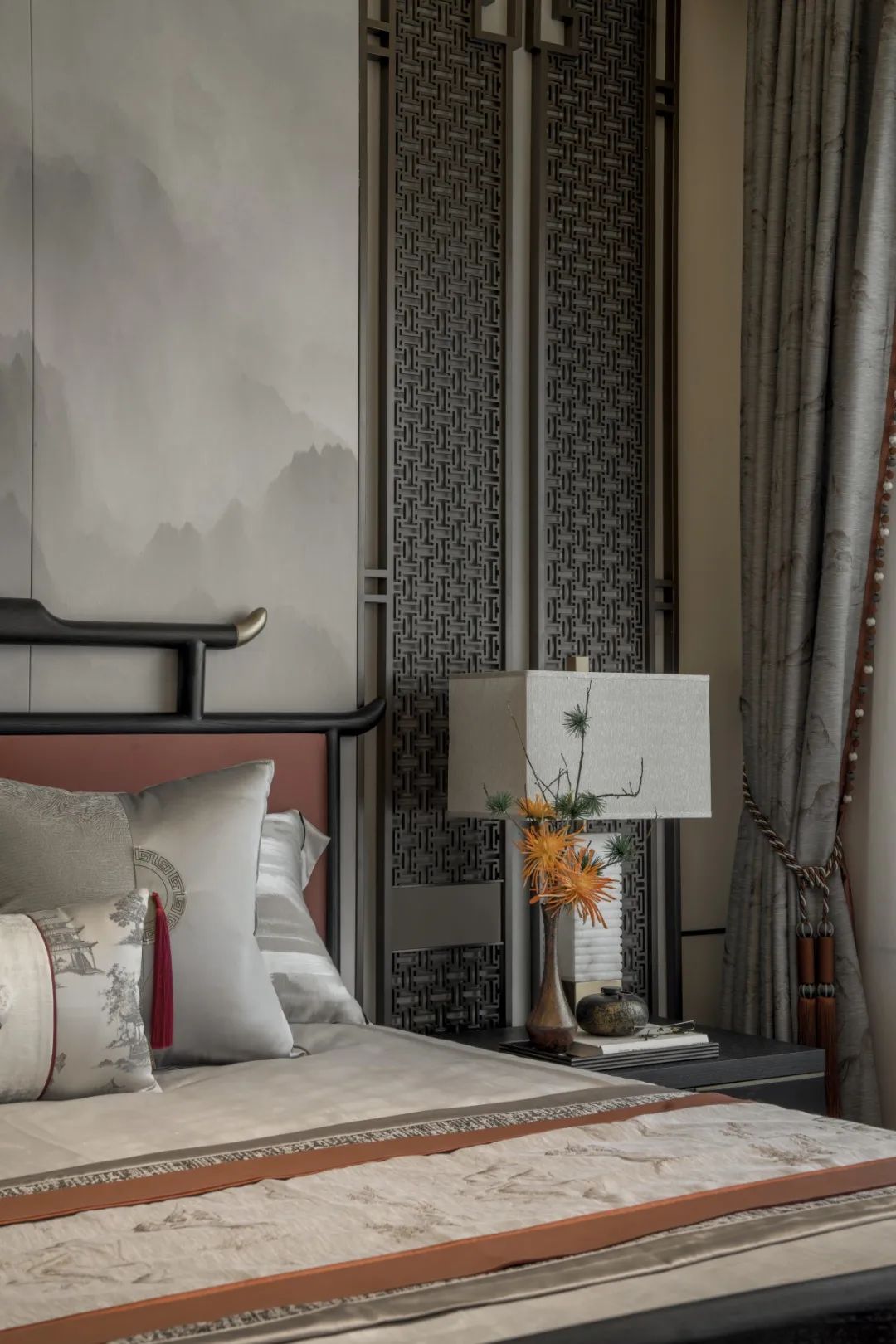 盛唐诗意,现代中式住宅设计丨中国宁波丨一然设计（上海,北京,深圳,沈阳）-104