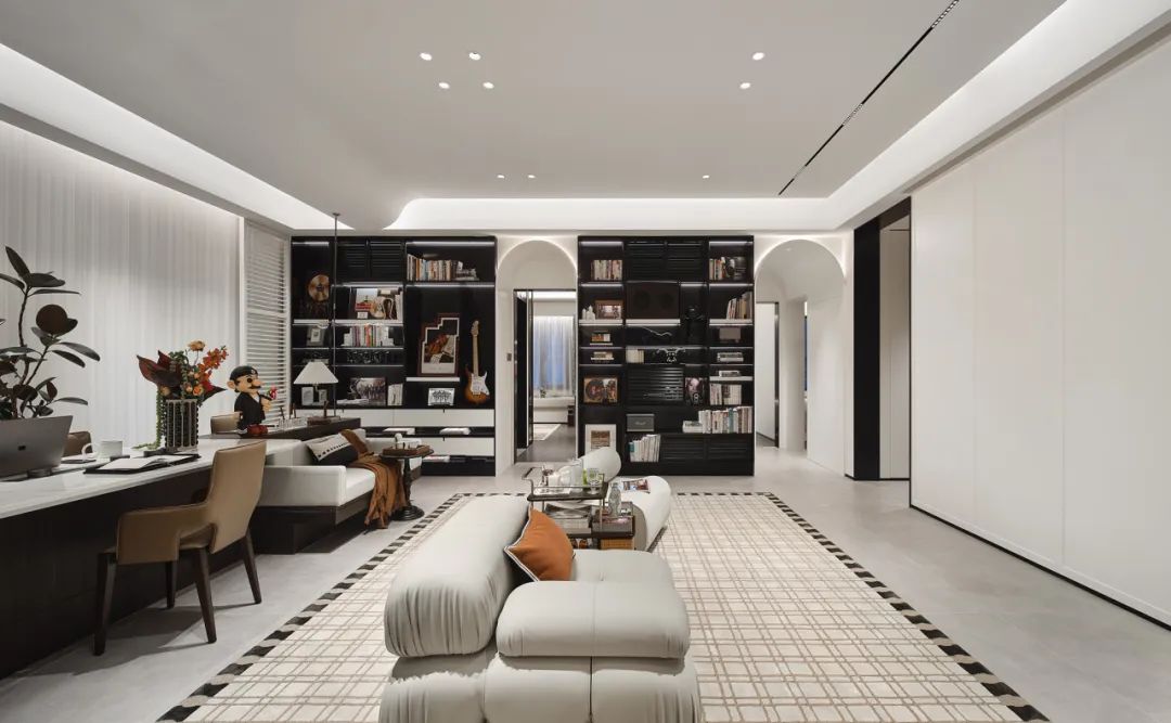 杭州星缦云渚TOD项目141户型样板间设计丨中国杭州丨上海岳蒙空间设计-14