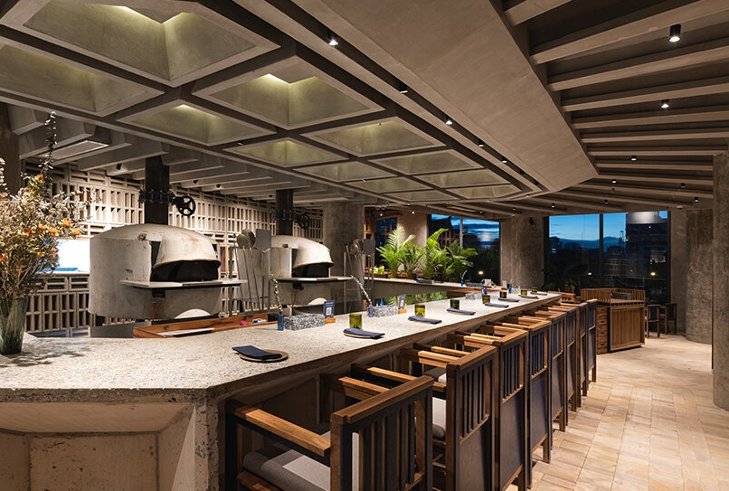 柬埔寨 Pizza 4P 零浪费比萨店丨Red Design-19