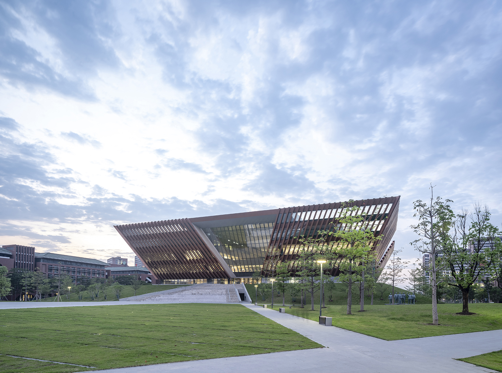 华南理工大学广州国际校区二期工程  E3地块图书馆档案馆丨中国广州丨华南理工大学建筑设计研究院有限公司-82