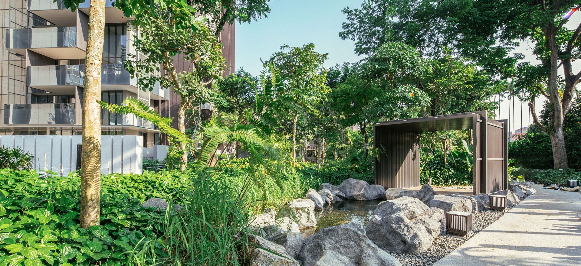 丽墩苑 | 新加坡豪宅的现代景观设计-22