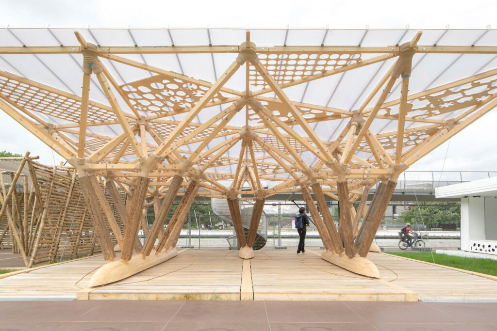 2024 巴黎奥运会法国俱乐部的 ArchiFolies 展馆丨法国巴黎丨20 所法国建筑学校-14