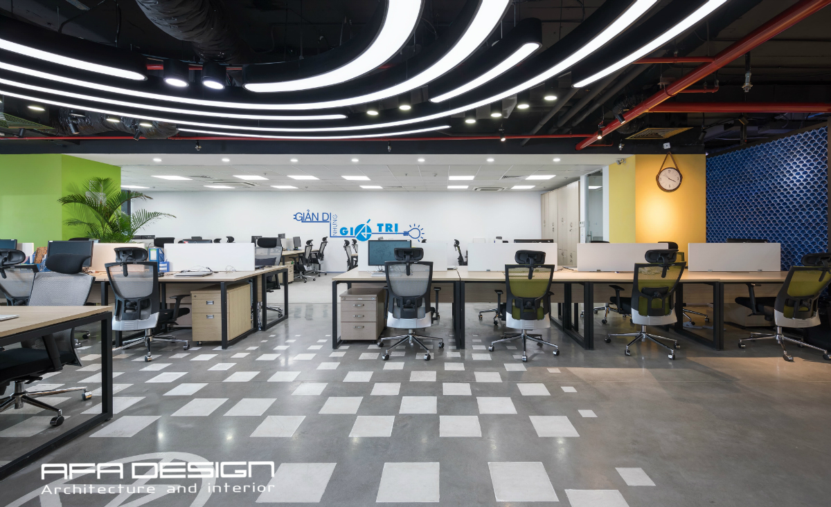 Văn phòng công nghệ AI&T 设计施工项目丨AFA Design-13