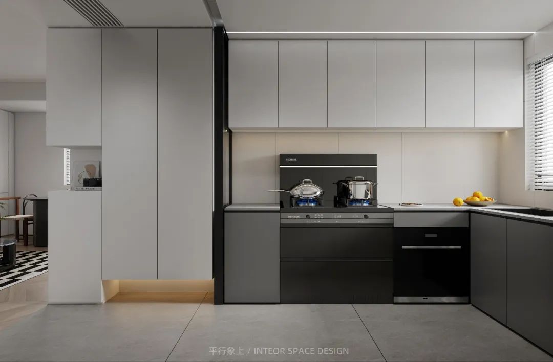 平行象上设计 / 老房改造之：魔力·黑白灰-24