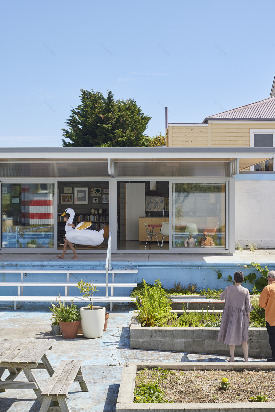 冈维尔泳池小屋丨Patchwork Architecture-15