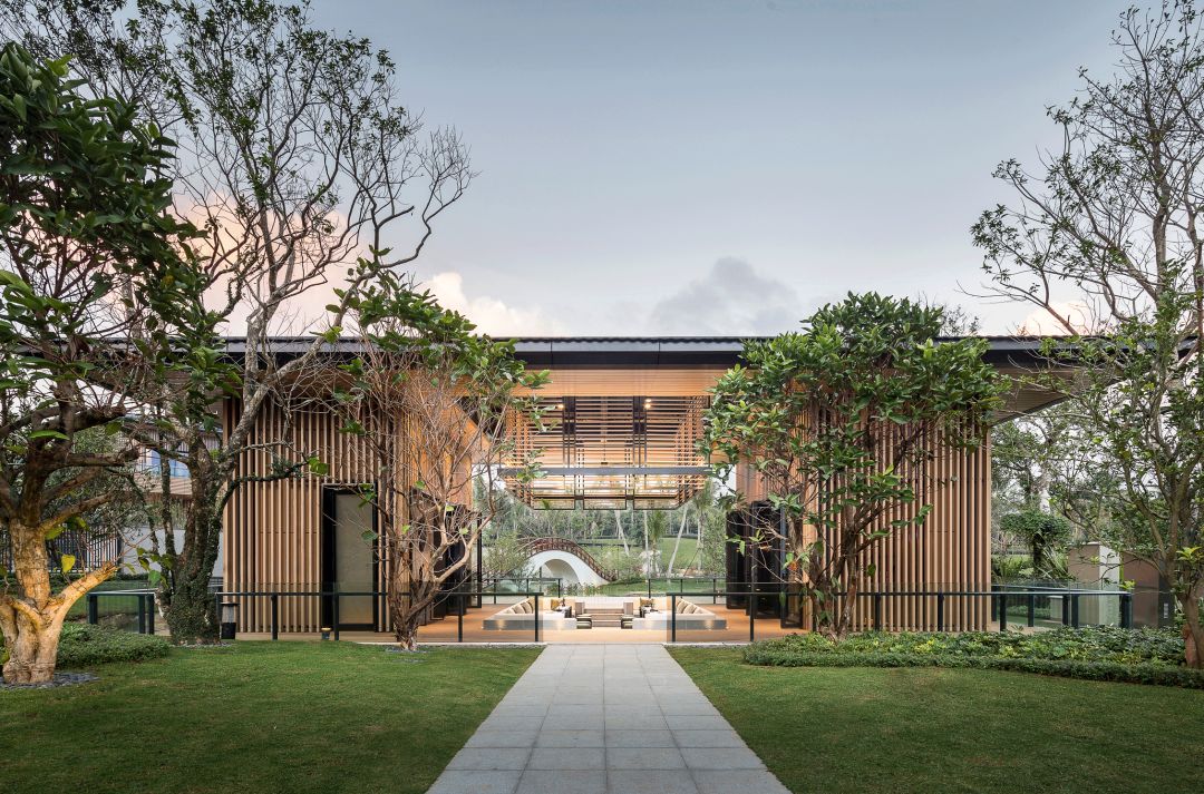 海南文昌鲁能·山海天生活馆&茶室 | 现代与传统的碰撞与交融-28