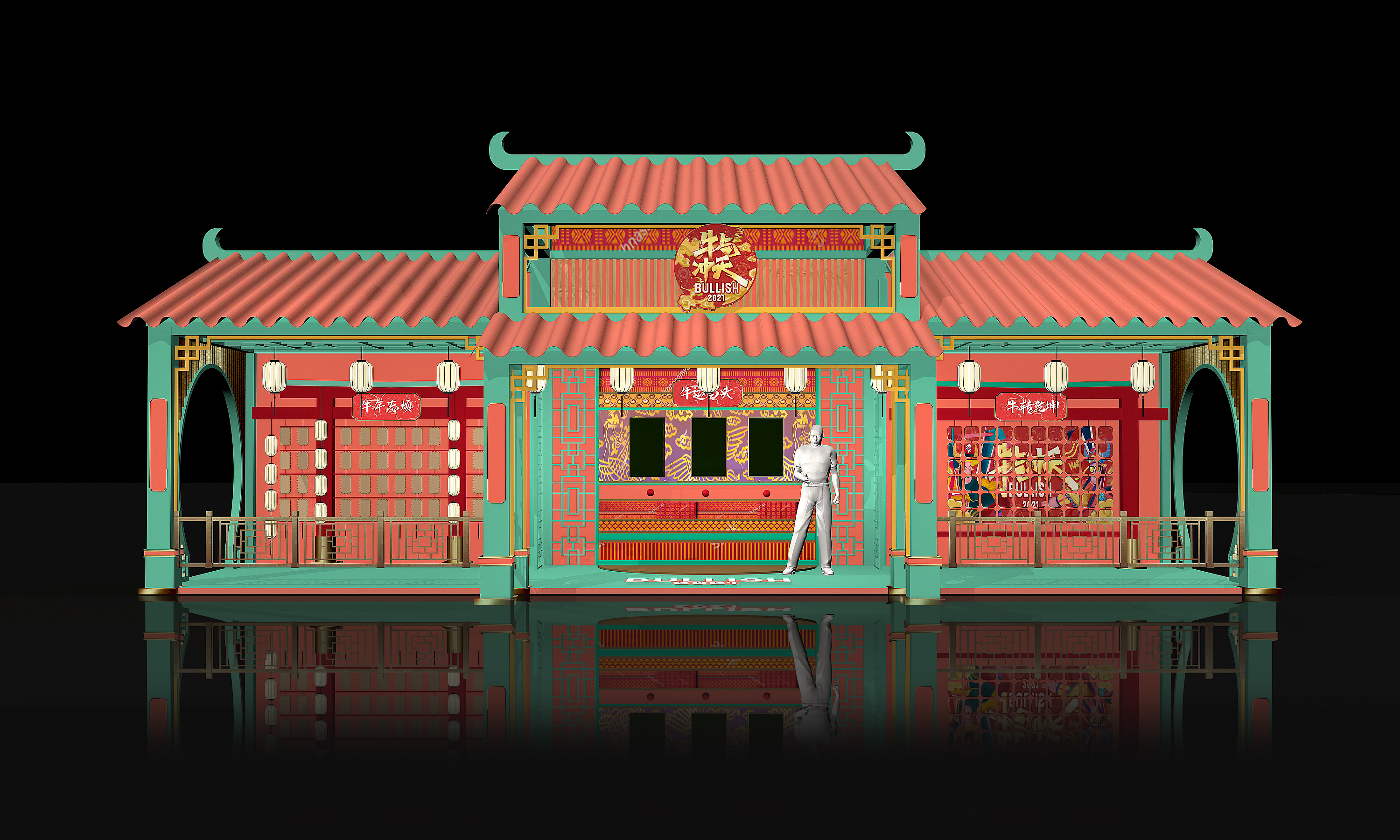 牛年美陈Year of the Ox-1